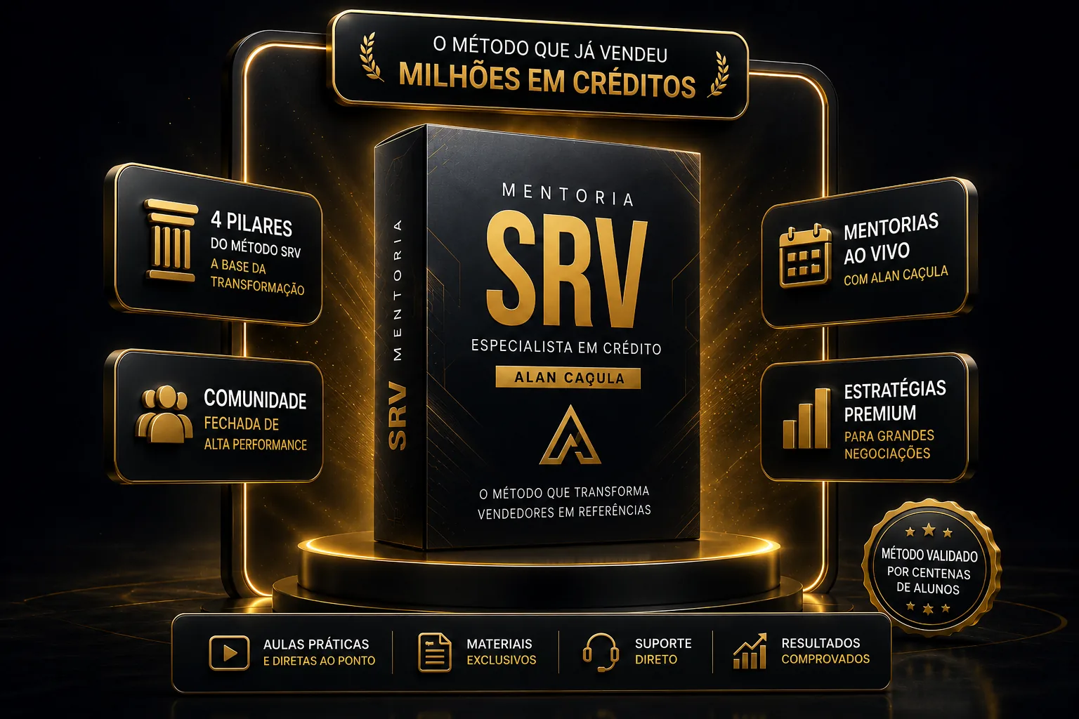Mockup premium da Mentoria SRV